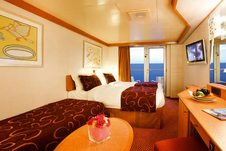 Cabina con balcone