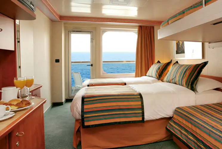 Cabina con balcone
