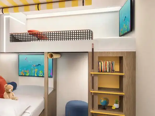 Cabina con balcone
