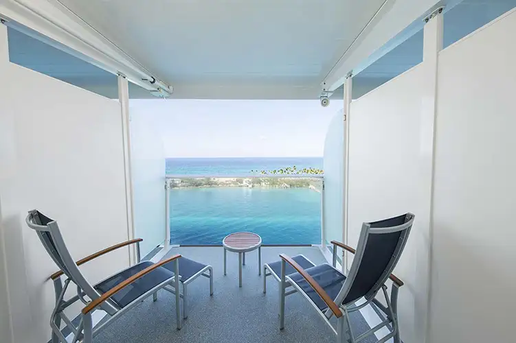 Cabina con balcone